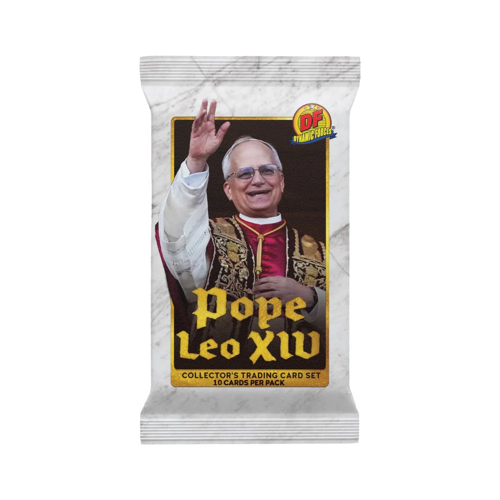 Pope Leo XIV Collector's Trading Card Set Hobby Box - Image 2