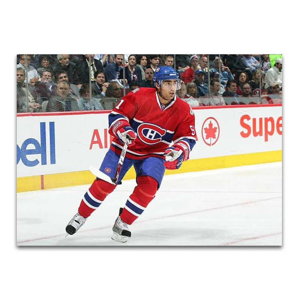 Photo Autographié par Francis Bouillon - Canadiens (Home)