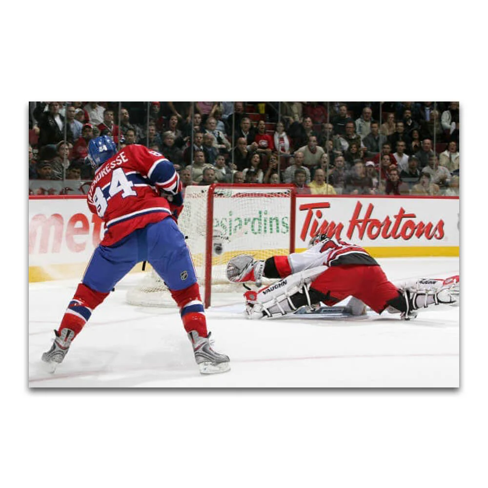 Photo Autographié par Guillaume Latendresse - Canadiens (Goal)