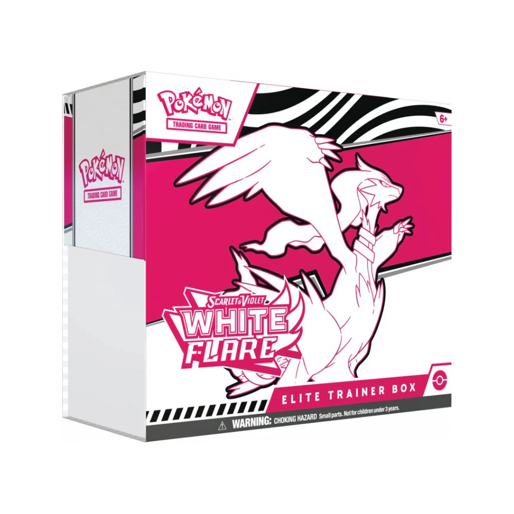 Pokémon Scarlet & Violet White Flare Elite Trainer Box - Caisse Scellée - Image 2