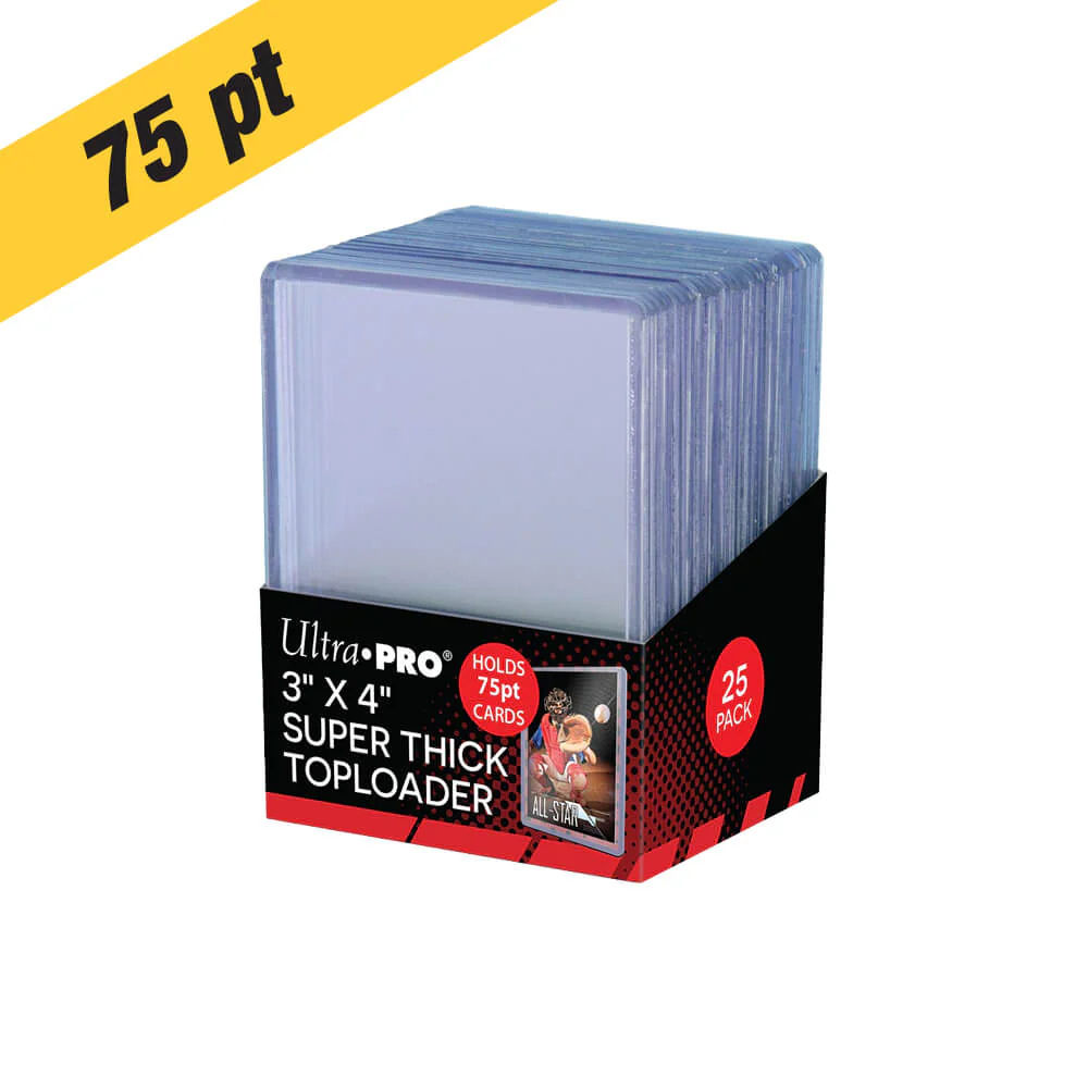 Ultra Pro Toploaders 3x4 - 75pt