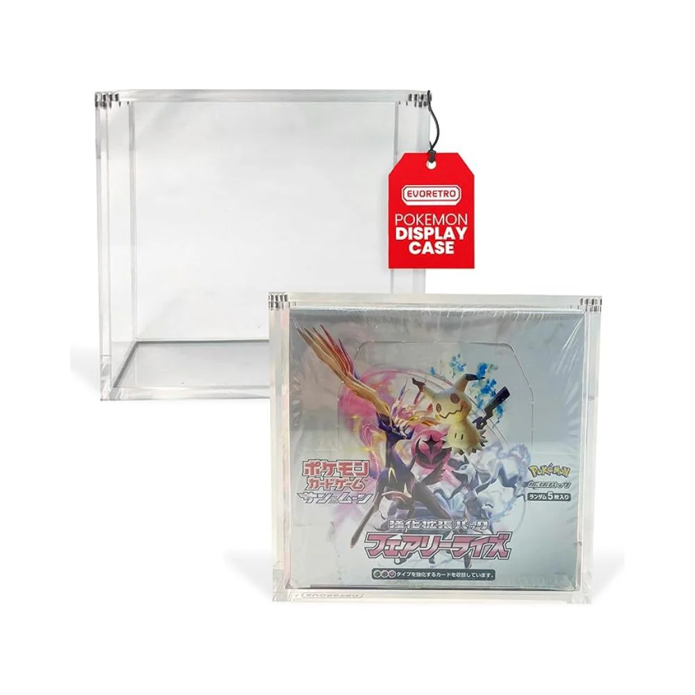 Protecteur Acrylique Transparent - Evoretro - Pour Japanese Booster Box - Image 2