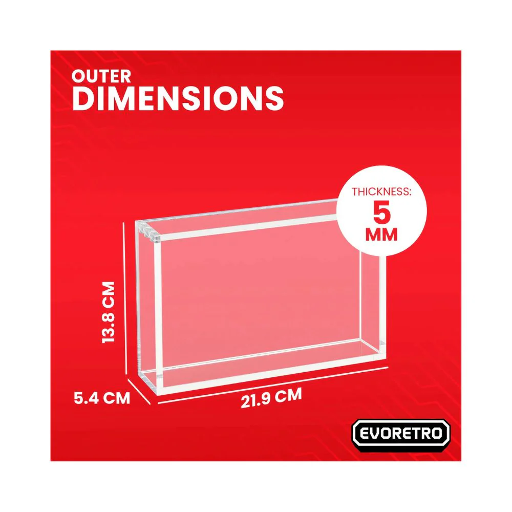 Protecteur Acrylique Transparent - Evoretro - Pour Lorcana Booster Box - Image 3