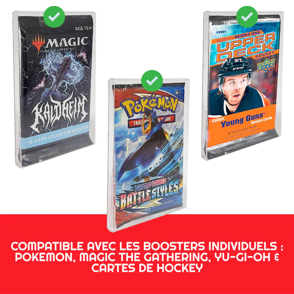 Protecteur Booster Pack individuel - Evoretro - (Paquet de 10) - Image 2