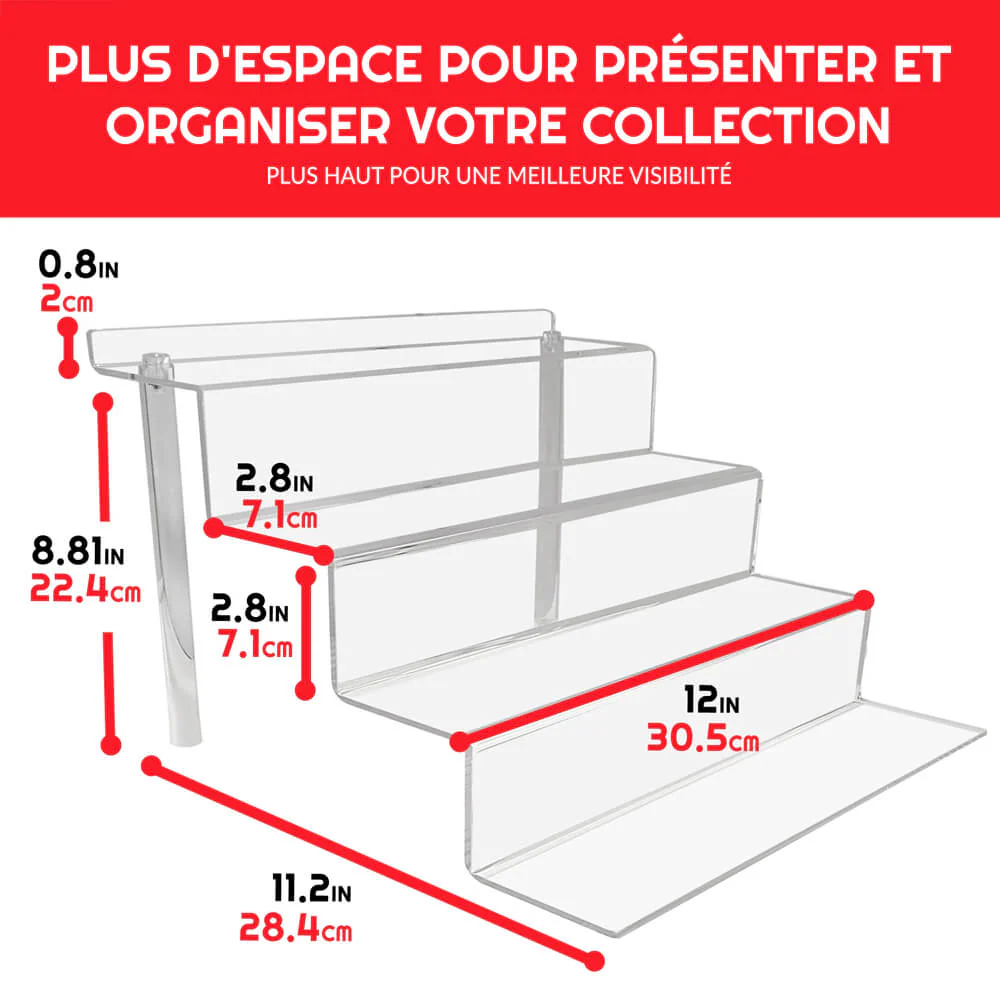 Rehausseur d'étagère EVORETRO (paquet de 2) - Image 3
