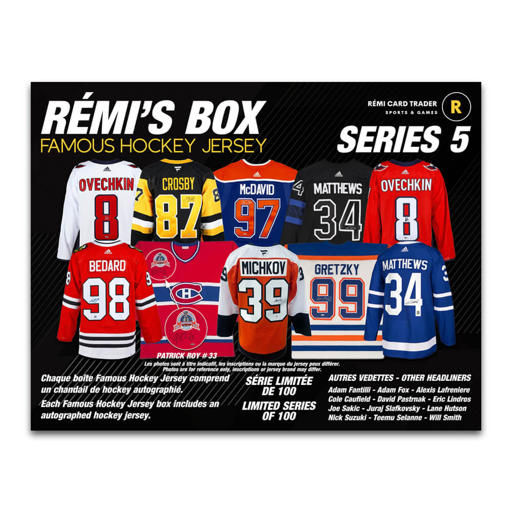 Rémi's Box Famous Hockey Jersey Series 5 - Image 2