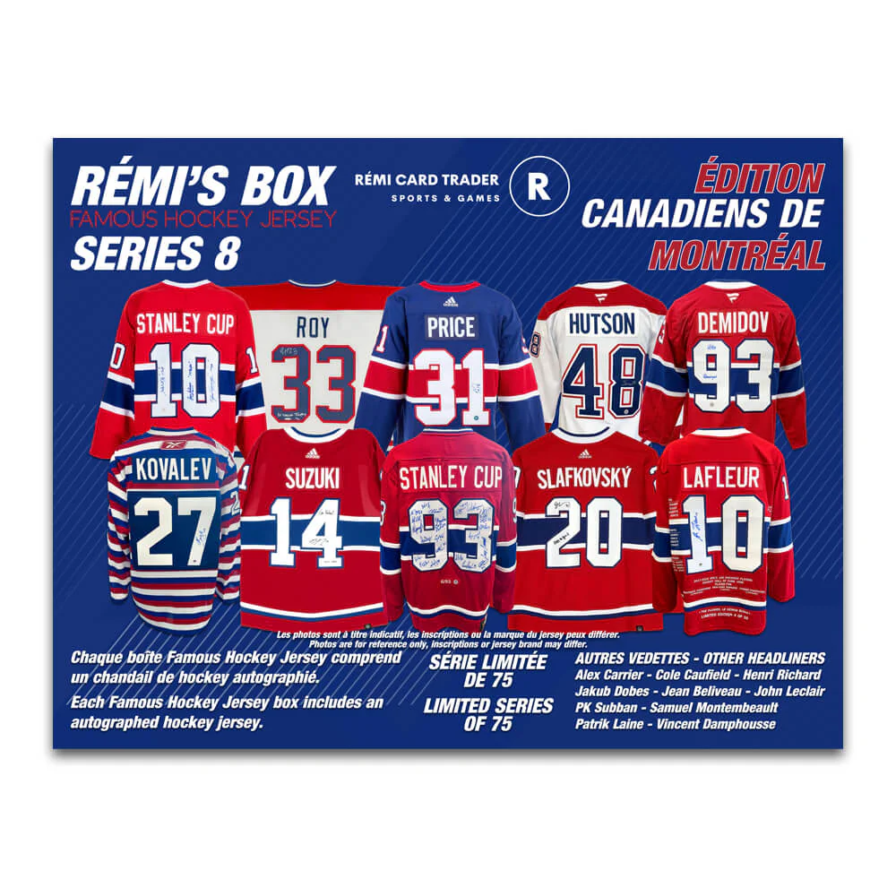 Rémi's Box Famous Hockey Jersey Series 8 (Édition Canadiens de Montréal) - Image 2