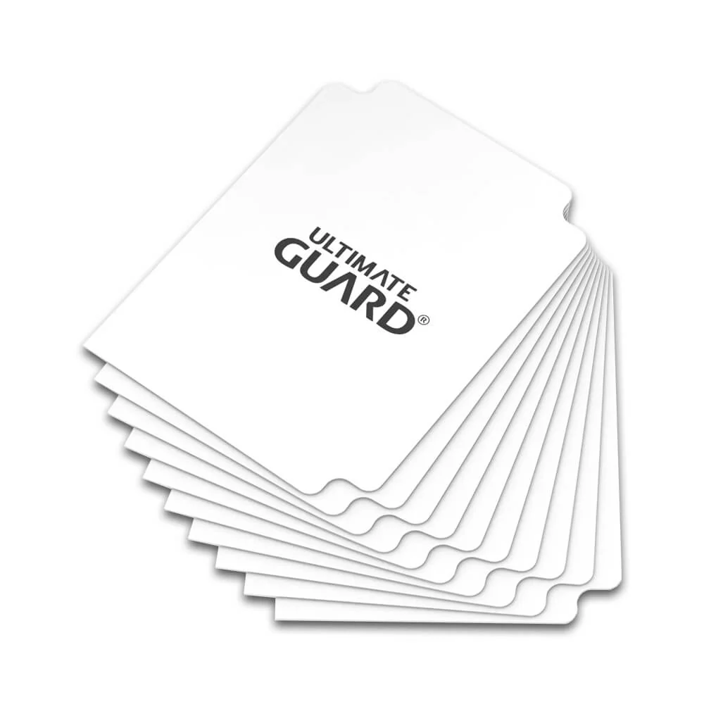Séparateurs de cartes UG blanc (paquet de 10) - Image 2