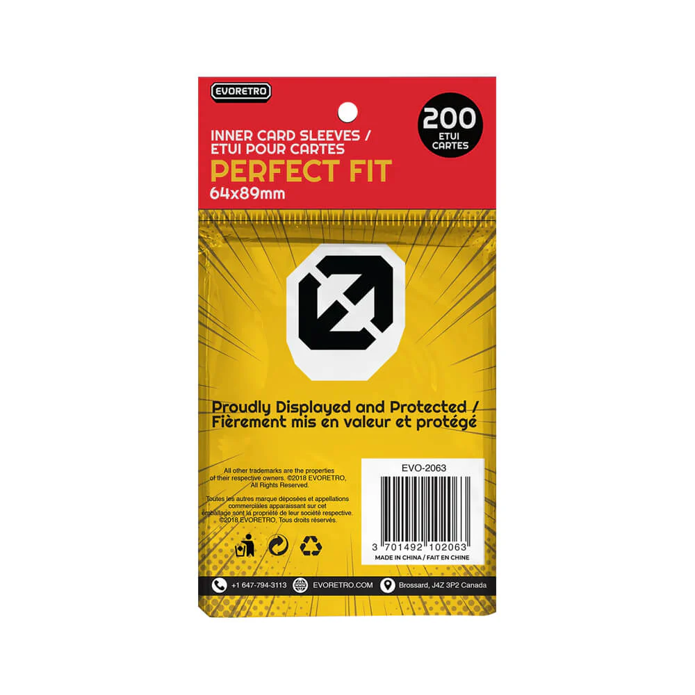 Sleeves perfect fit EVORETRO (paquet de 200) - Image 3