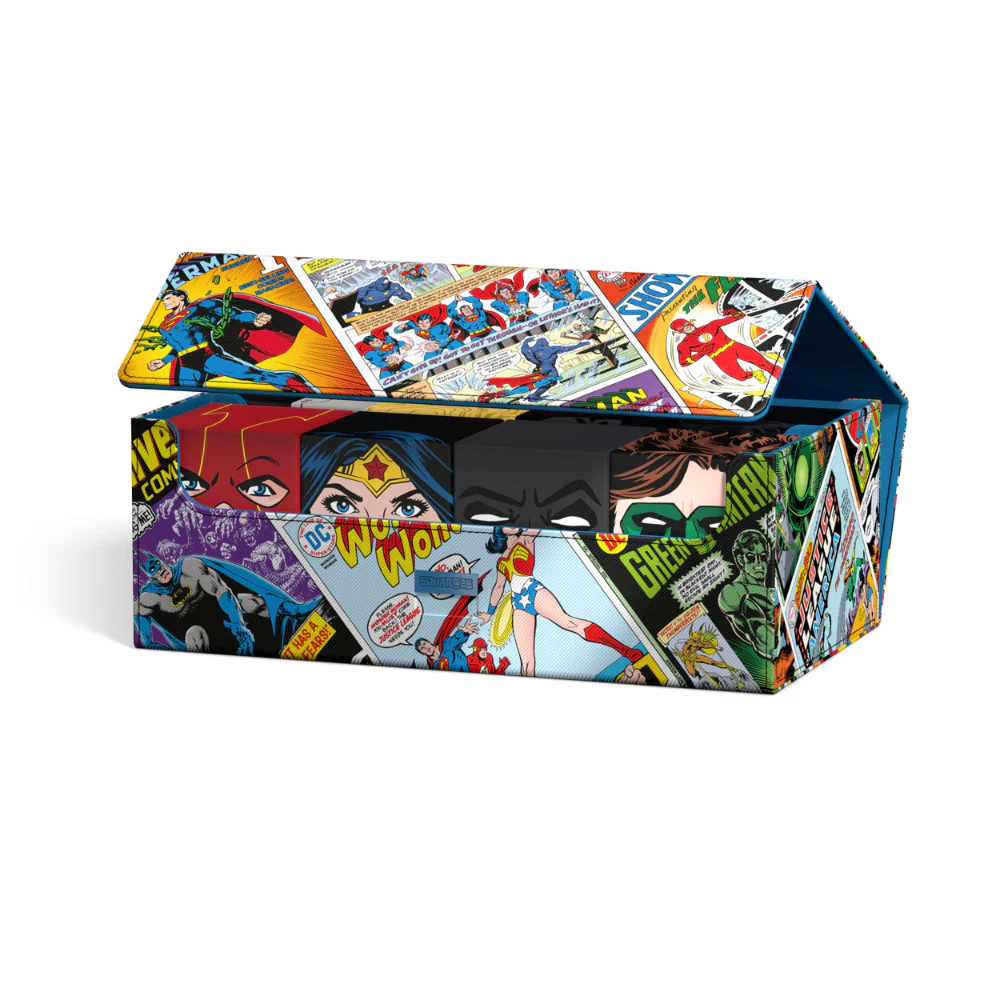 Squaroes DC Justice League Collectors Case Vintage Comics - Image 10