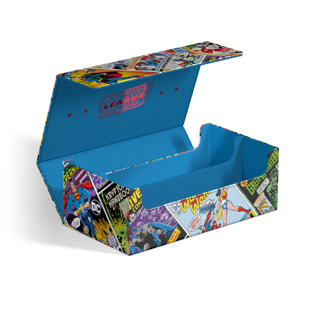 Squaroes DC Justice League Collectors Case Vintage Comics - Image 3