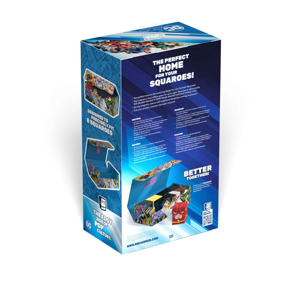 Squaroes DC Justice League Collectors Case Vintage Comics - Image 5