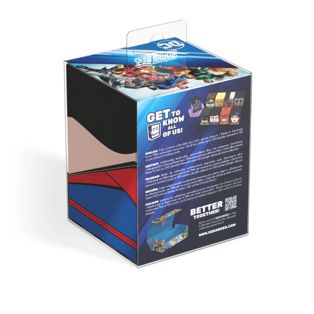 Squaroes DC Justice League Superman Deck Box - Image 4