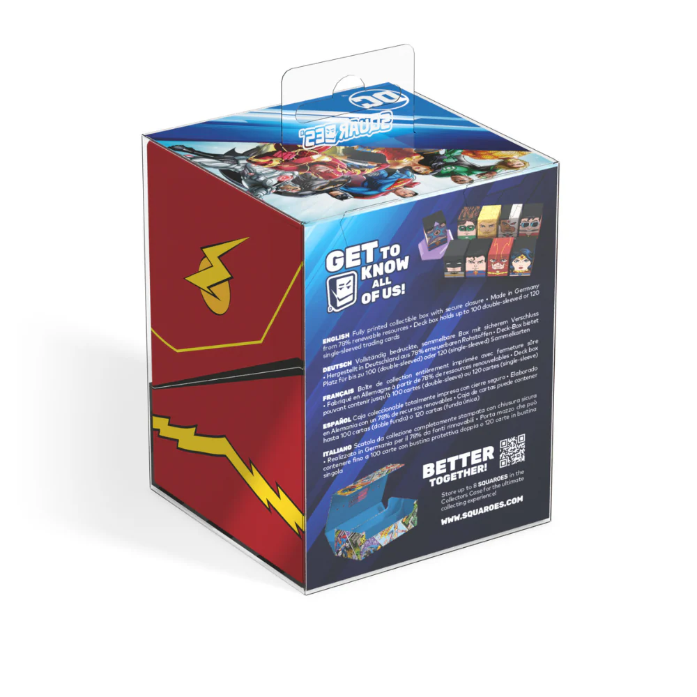 Squaroes DC Justice League The Flash Deck Box - Image 5