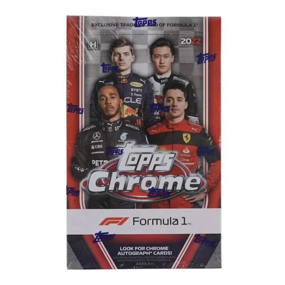 2022 Topps Chrome Formula 1 Racing Hobby Box - Image 3
