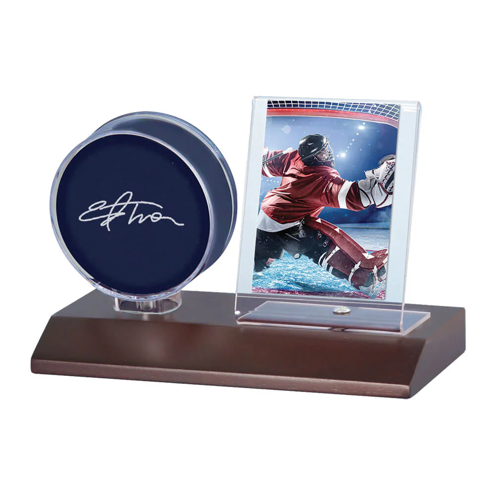 Ultra Pro Présentoir pour rondelle et carte de hockey - Image 2