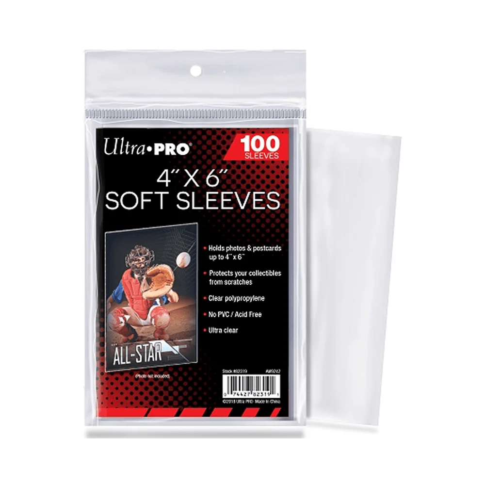Ultra Pro Sleeves 4x6 - Paquet de 100