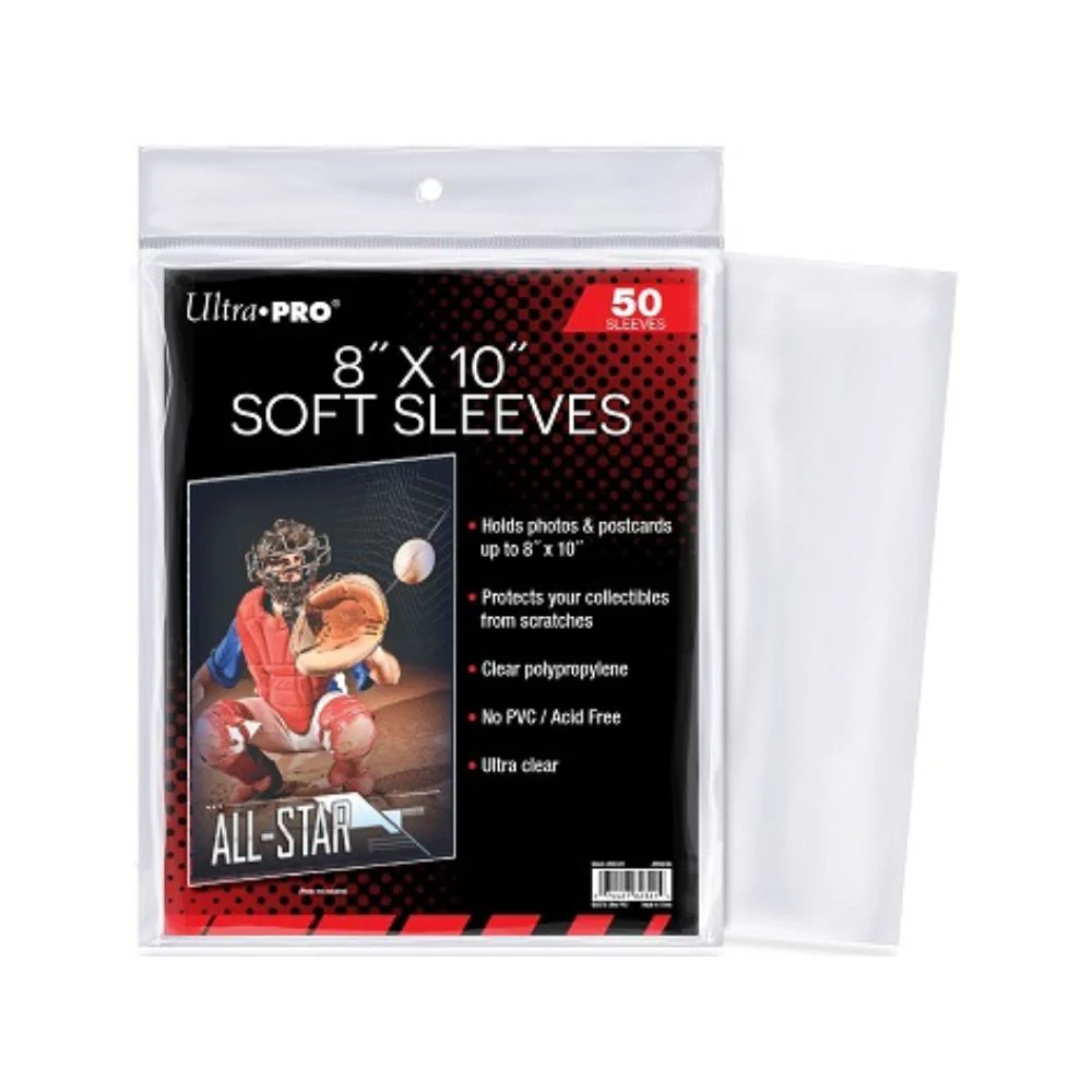 Ultra Pro Soft Sleeves 8´´ X 10´´ (Paquet de 50)