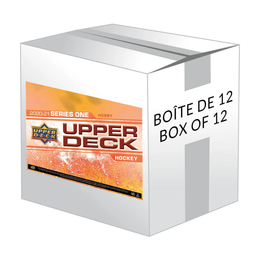 2020-21 Upper Deck Series 1 Hockey Hobby Box - Image 3