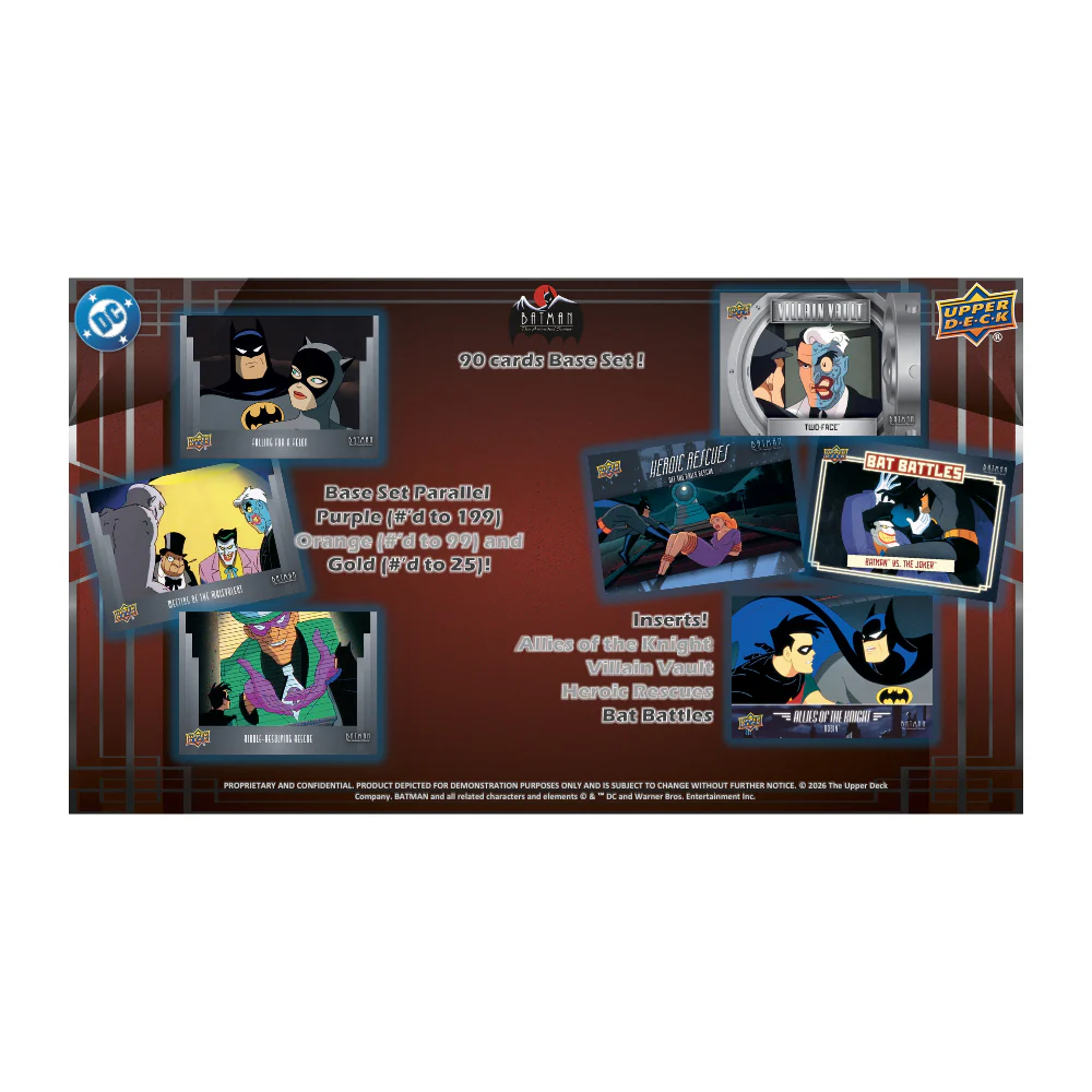 Upper Deck Batman The Animated Series Hobby Box - Image 3
