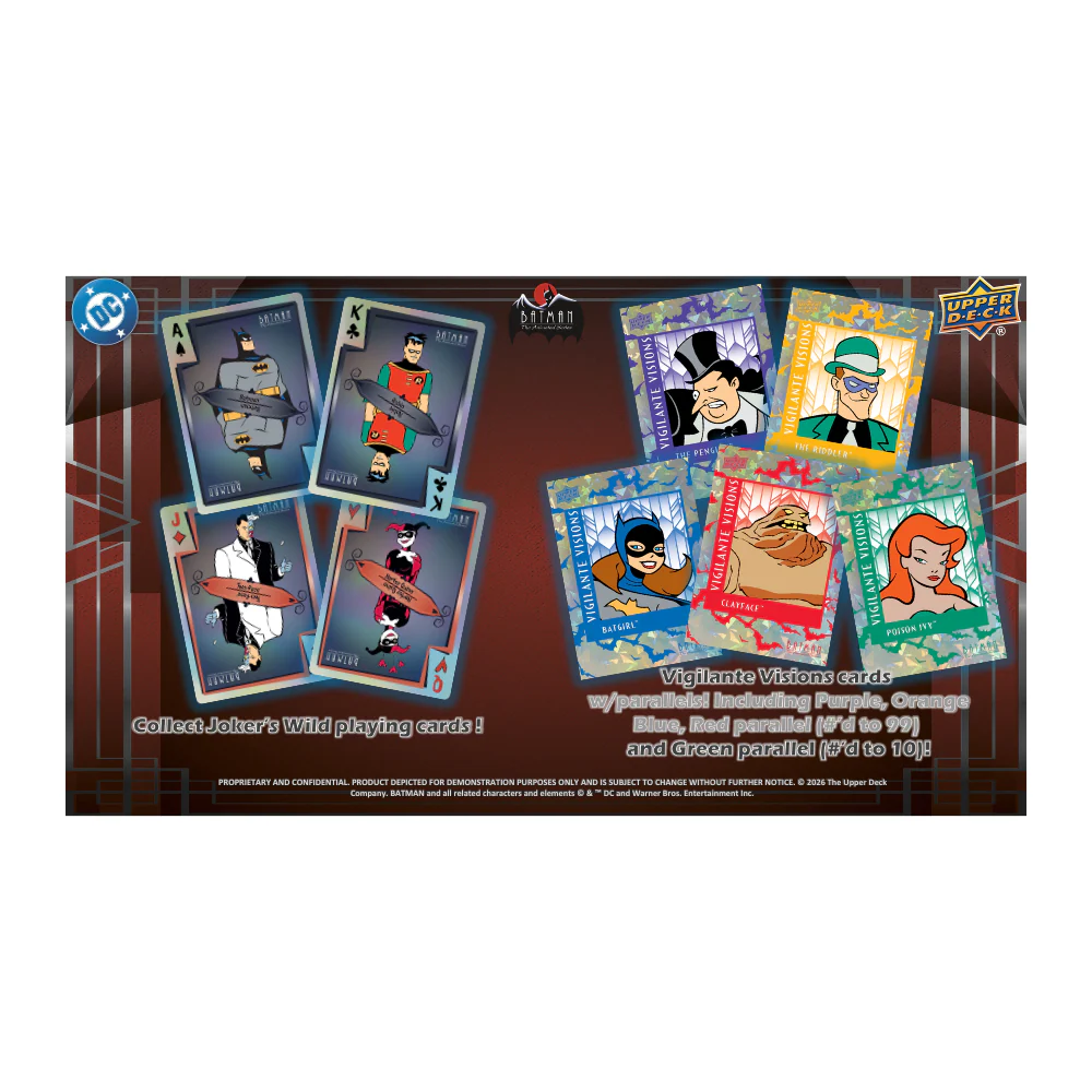 Upper Deck Batman The Animated Series Hobby Box - Image 4