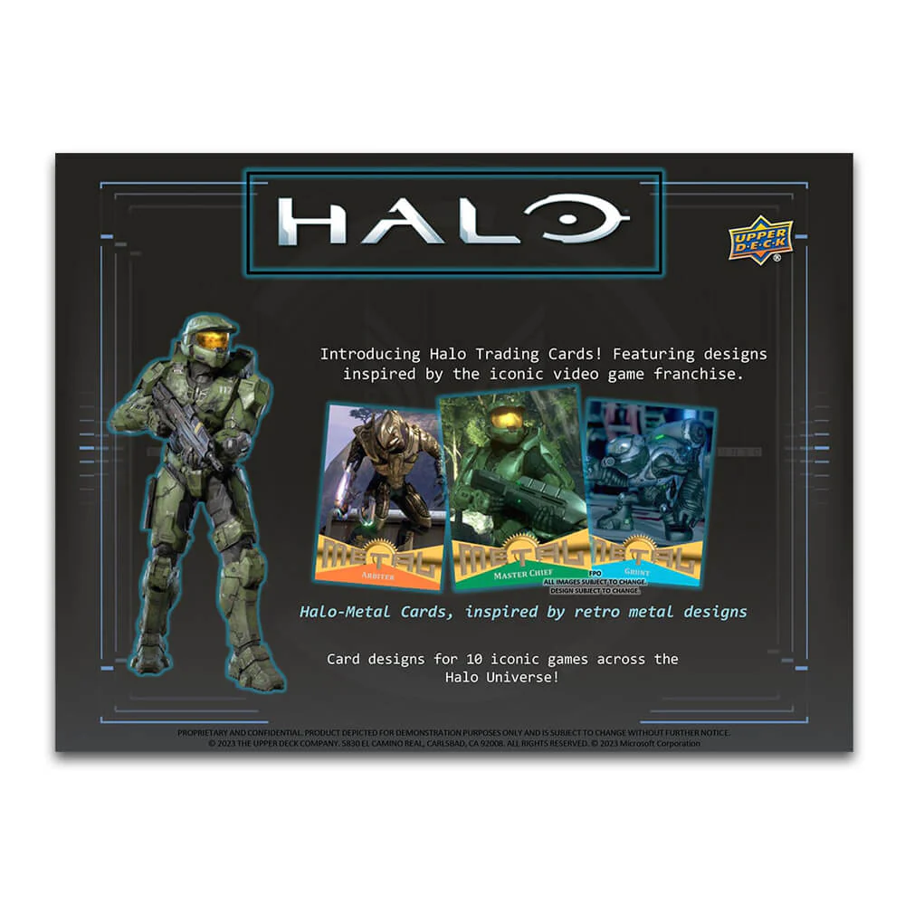 Upper Deck Halo Legacy Collection Hobby Box - Image 3