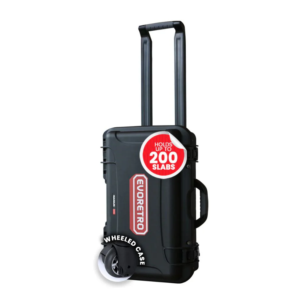 Valise Carte Gradée Evoretro En Aluminium à 3 Rangées Avec Système à Clé