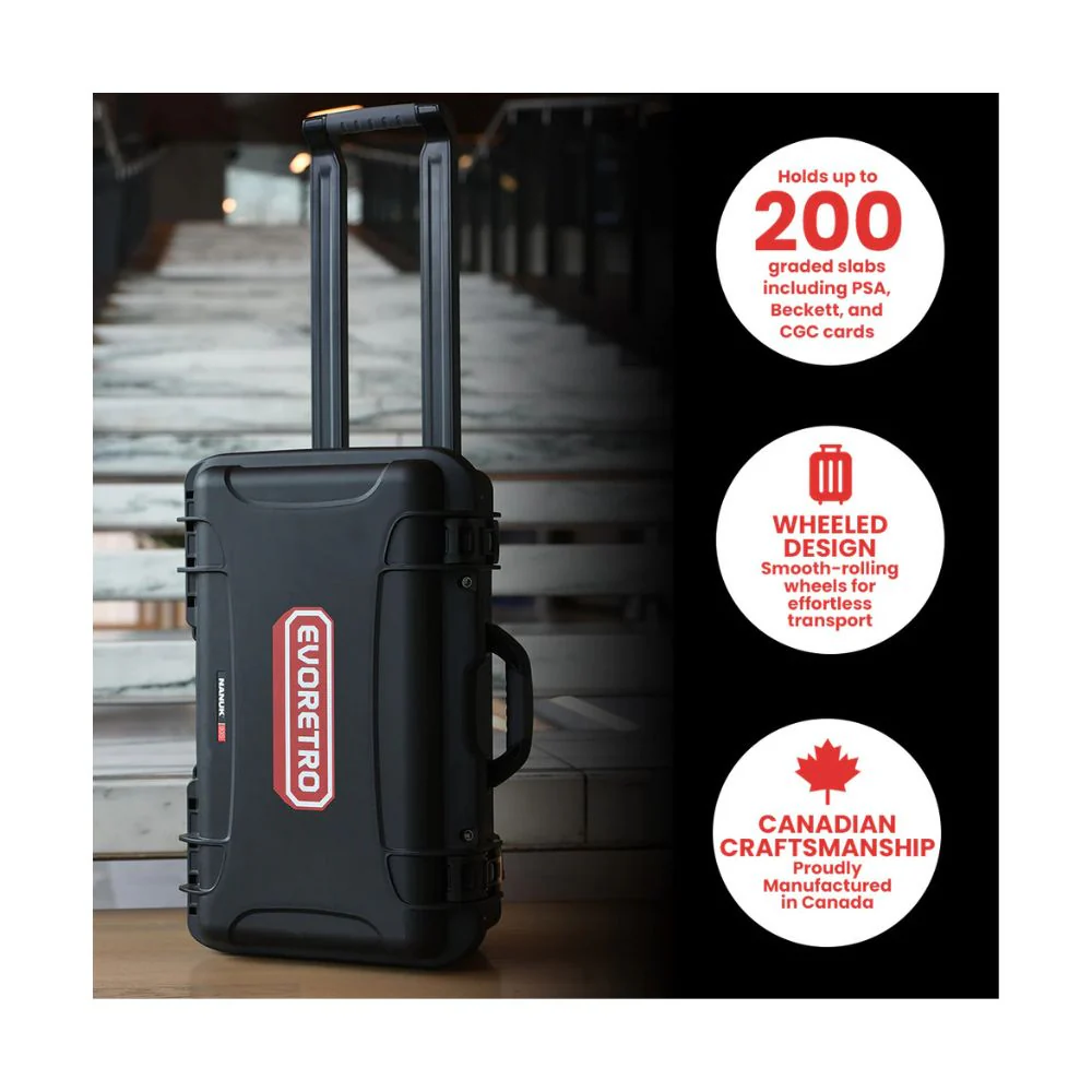 Valise Carte Gradée Evoretro En Aluminium à 3 Rangées Avec Système à Clé - Image 2
