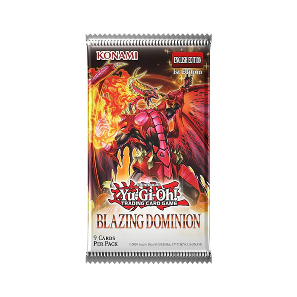 Yu-Gi-Oh - Blazing Dominion Booster Box - Image 2