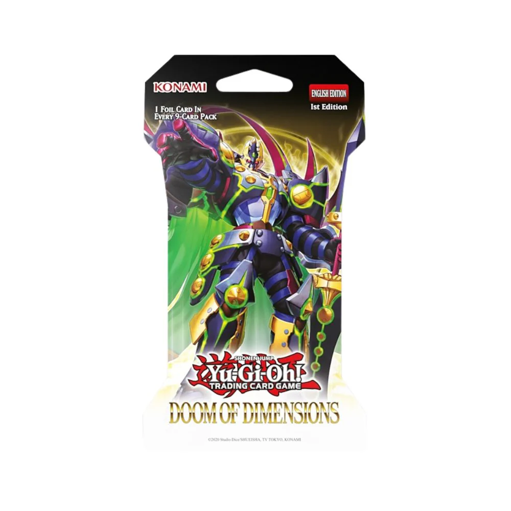 Yu-Gi-Oh - Doom Of Dimensions Blister Pack
